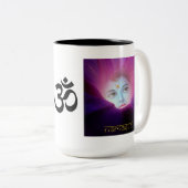 Tasse OM Krishna Namaste (VorderseiteRechts)