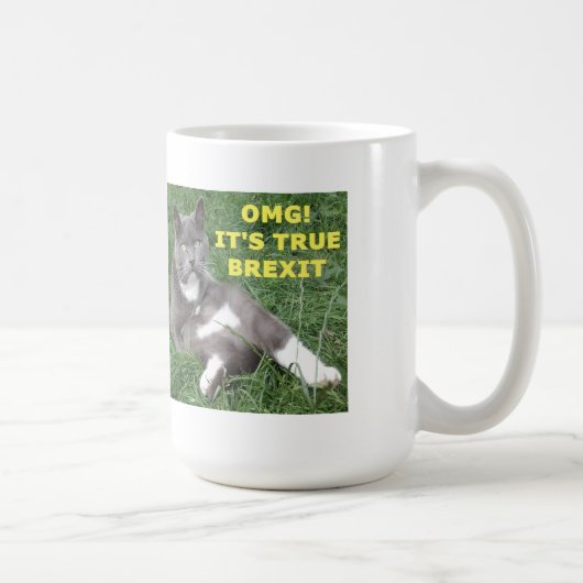 Tasse OMG ihren wahren Brexit (Rechts)
