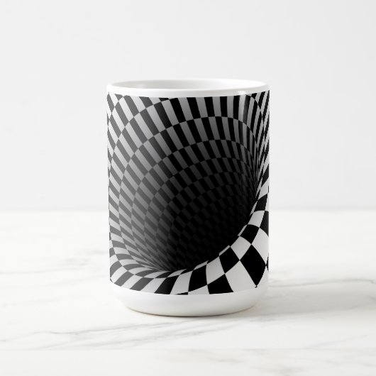 Tasse/optische Illusion Kaffeetasse (Mittel)