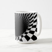 Tasse/optische Illusion Kaffeetasse (VorderseiteRechts)