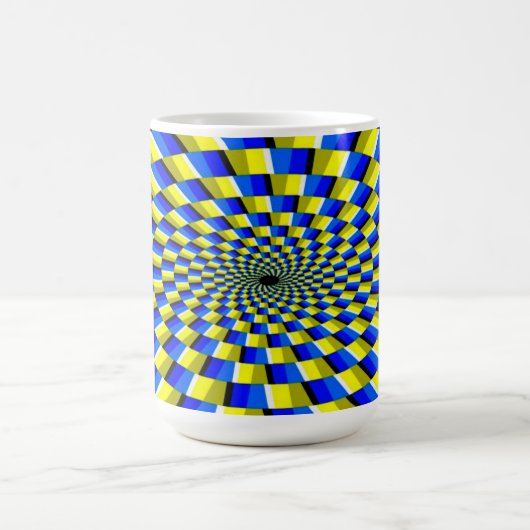 Tasse/optische Illusion Kaffeetasse (Mittel)