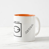 Tasse - Orienteering - ich benötige Liebe (VorderseiteRechts)