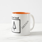 Tasse - Orienteering - ich fühle mich schlecht (VorderseiteRechts)