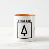 Tasse - Orienteering - ich fühle mich schlecht (Mittel)