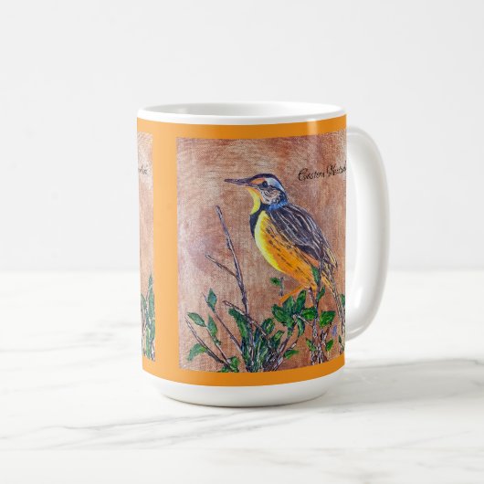 Tasse Ost-Meadowlark (VorderseiteRechts)