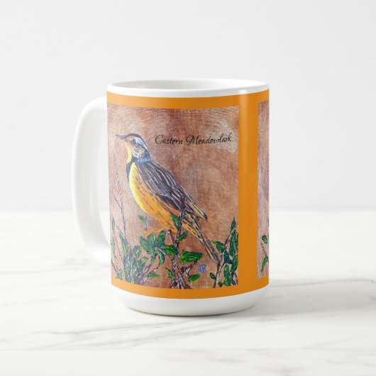 Tasse Ost-Meadowlark (Vorderseite Links)