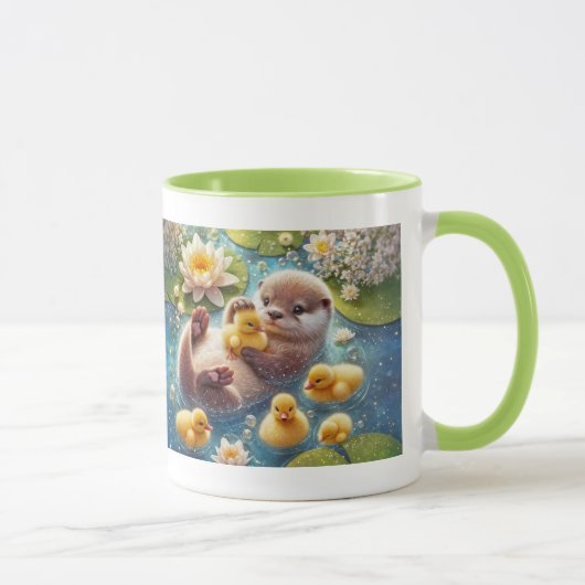 Tasse Otter und Freunde (Rechts)