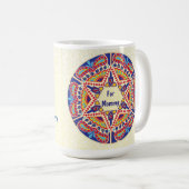 Tasse "Paisley Dreidel" (VorderseiteRechts)