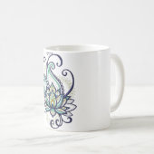 Tasse Paisley Lotus (VorderseiteRechts)