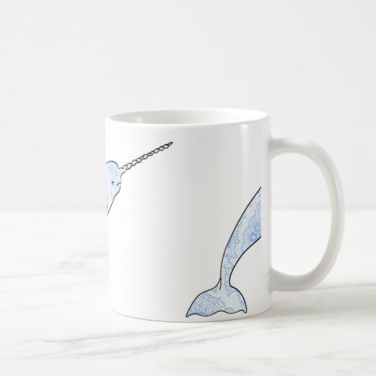 Tasse Paisleys Narwhal (Rechts)