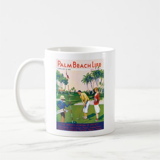 Tasse Palm- Beachlebens #5 (Links)