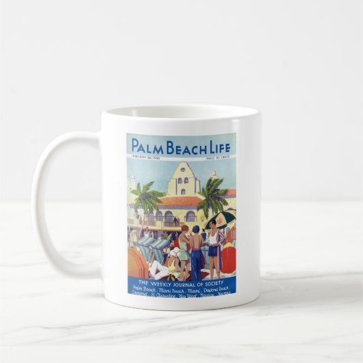 Tasse Palm- Beachlebens #8 (Links)