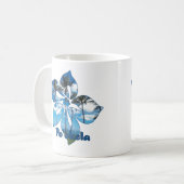 Tasse "Palm Tree Hibisken" (Vorderseite Links)