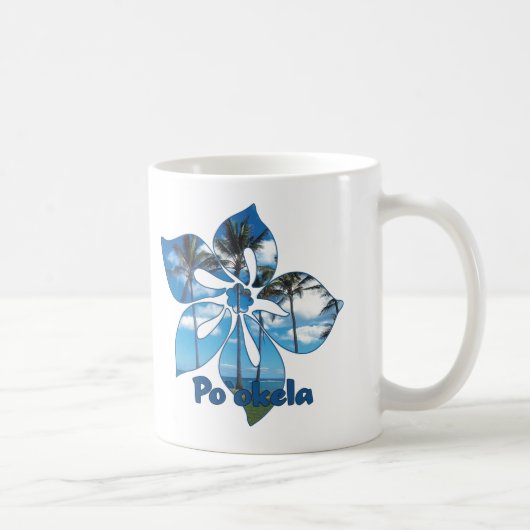 Tasse "Palm Tree Hibisken" (Rechts)