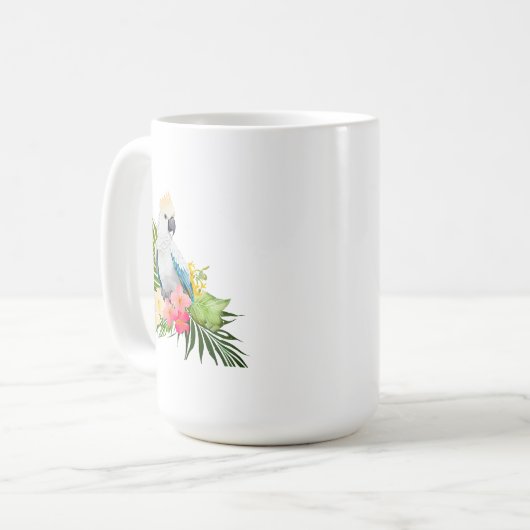 Tasse Papagei (Vorderseite Links)