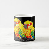 Tasse: Papageien Kaffeetasse (Mittel)