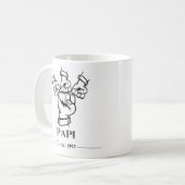 Tasse "Papi Since" (Vorderseite Links)