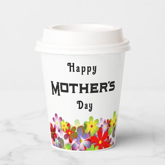 Tasse Papier Pappbecher (Rückseite)