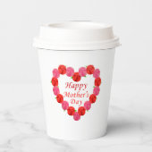 Tasse Papier Pappbecher (Rückseite)