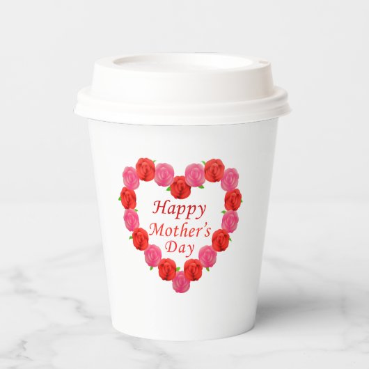 Tasse Papier Pappbecher (Vorderseite)