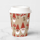 Tasse-Papiergruppen für Gnomen und Pilze Pappbecher (Rechts)