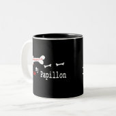 Tasse Papillon (I Liebe) (Vorderseite Links)