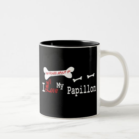 Tasse Papillon (I Liebe) (Rechts)