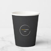 Tasse Pappbecher (Vorderseite)