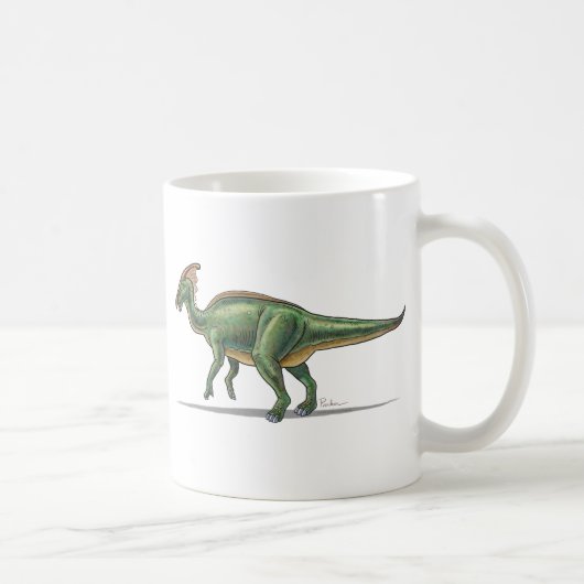 Tasse Parasaurolophus Dinosaurier (Rechts)