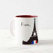 Tasse Paris Frankreich (Vorderseite Links)