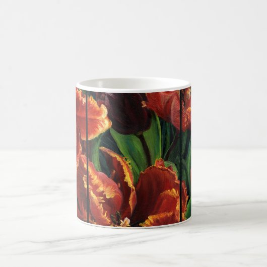 Tasse "Parrot Tulips Triptych" (Mittel)