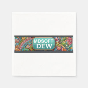 Tasse Party versorgt Dusche! Serviette