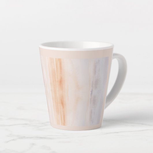 Tasse "Pastel Latte Tasse - Elegant und beruhigend (Rechte Ecke)