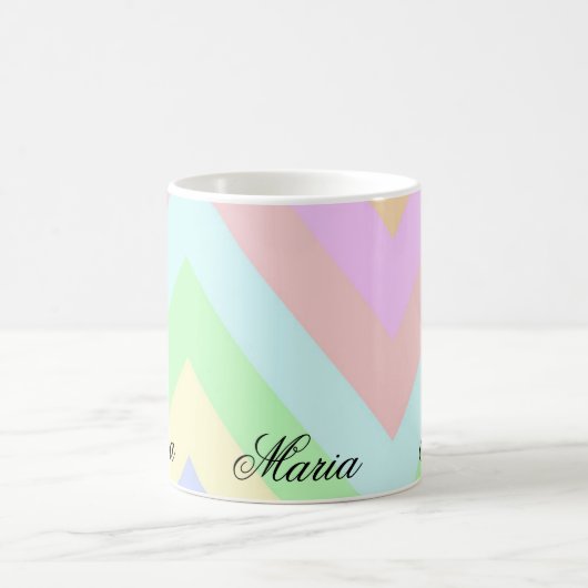 Tasse Pastel Stripe (Mittel)