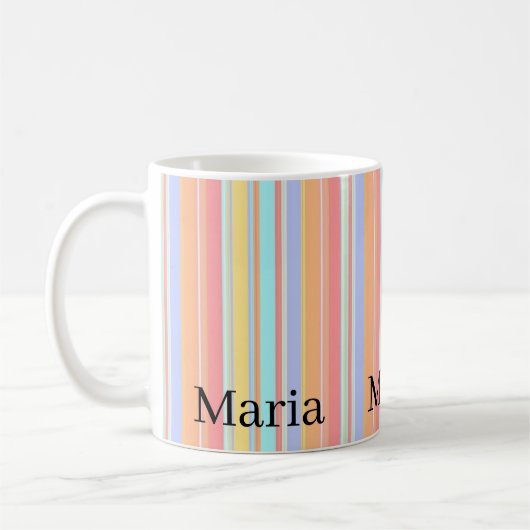 Tasse Pastel Stripe (Links)