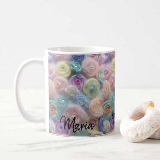 Tasse Pastel Yarn (Mit Donut)