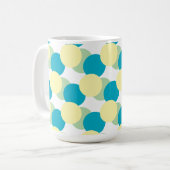 Tasse - Pastellkreise - Überschneidungen (Vorderseite Links)