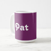 Tasse Pat (Vorderseite Links)