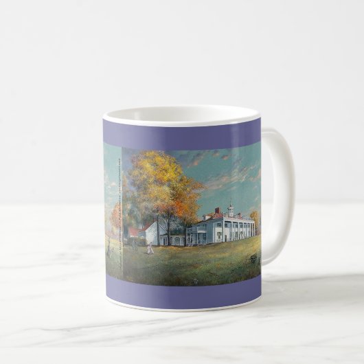 Tasse Pauls McGehee "Herbst beim Mount Vernon" (VorderseiteRechts)
