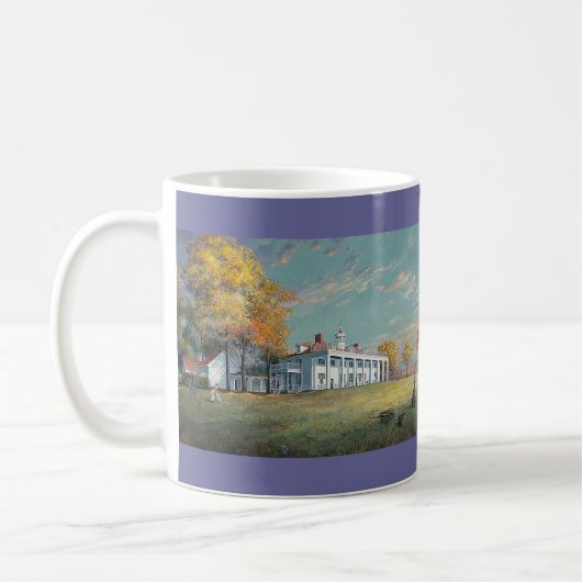 Tasse Pauls McGehee "Herbst beim Mount Vernon" (Links)
