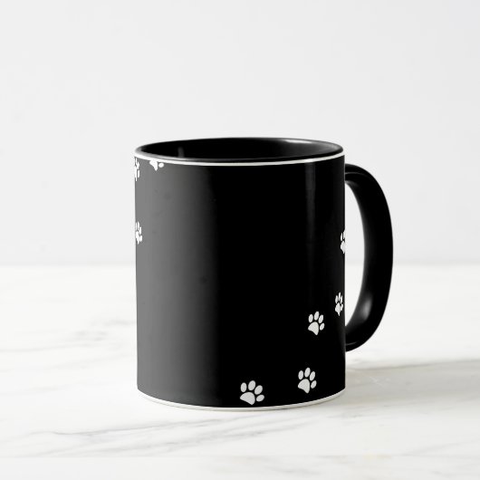 Tasse Paw Prints (VorderseiteRechts)