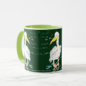 Tasse: Pelikan Tasse (Vorderseite Links)