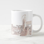 Tasse - Pelikane auf Pier (Rechts)