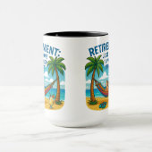 ☕ Tasse: "Pensionierung: Nur ein Dreh-Flop-weg" Tasse (Zentrum)