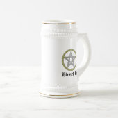 Tasse Pentagram-Pentagramm-BierStein Witchy (VorderseiteRechts)
