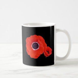 Tasse, perfekte hochrote Mohnblumen Kaffeetasse