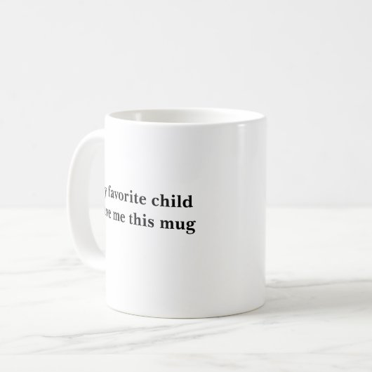 Tasse | Perfektes Geschenk für Eltern (Vorderseite Links)