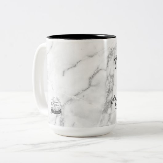 Tasse Perfektion des Fortschritts nicht - (Vorderseite Links)