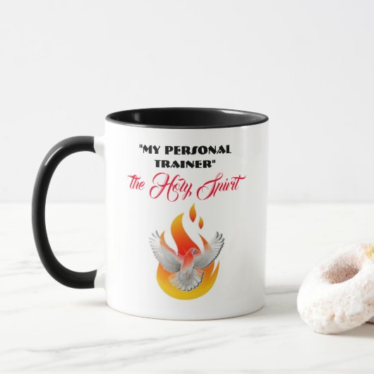 Tasse "Personal Trainer" (Mit Donut)