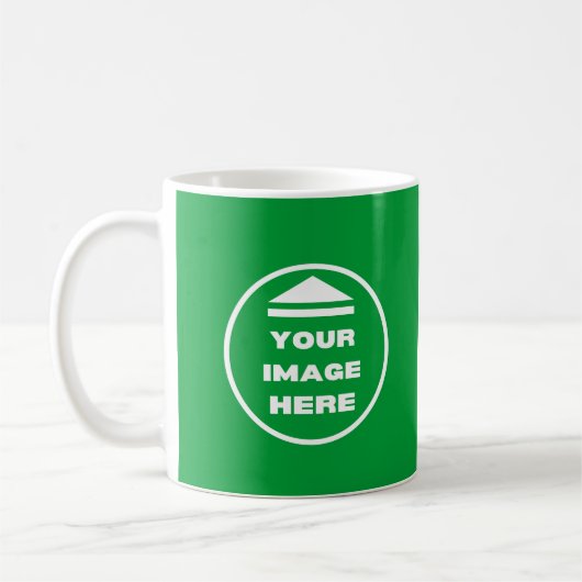 Tasse - Personalisiert - Bild hinzufügen / Text (Links)